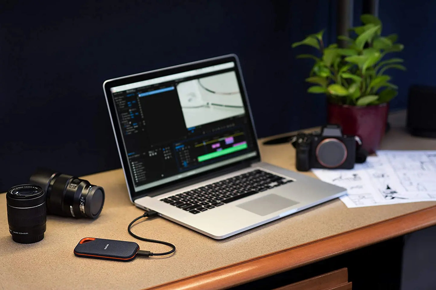 DISQUE DUR EXTERNE SSD ULTRA RAPIDE ET RESISTANT DE 512GB-1TB-2TB