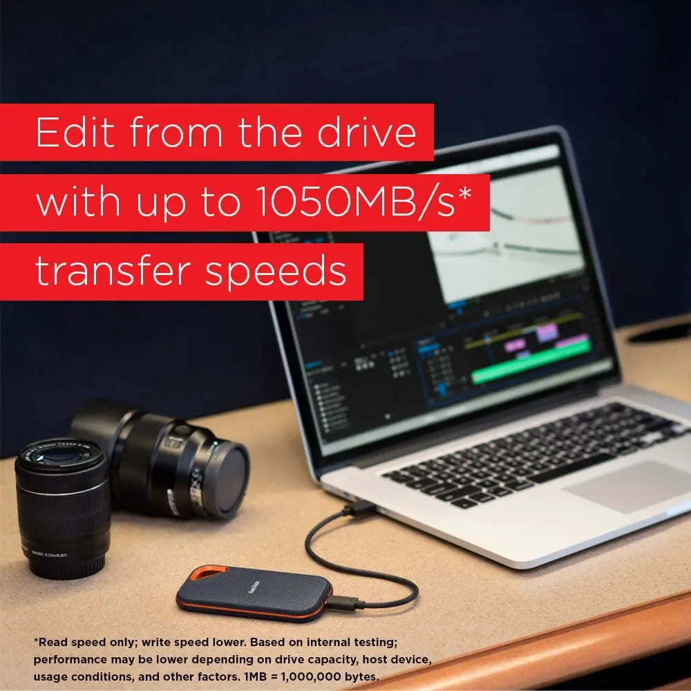 DISQUE DUR EXTERNE SSD ULTRA RAPIDE ET RESISTANT DE 512GB-1TB-2TB