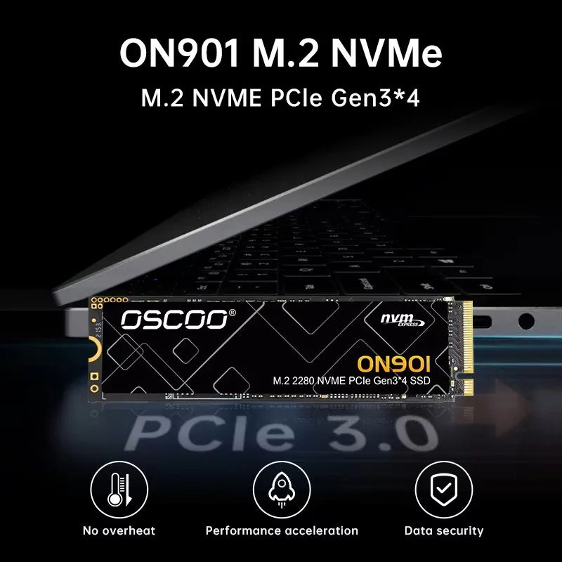 DISQUE DUR SSD INTERNE  M.2 / NVME CAPACITES : 256-512-1T-2T