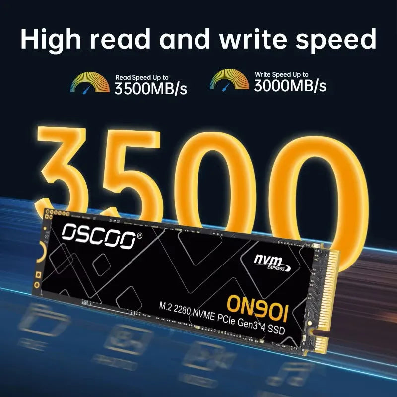 DISQUE DUR SSD INTERNE  M.2 / NVME CAPACITES : 256-512-1T-2T