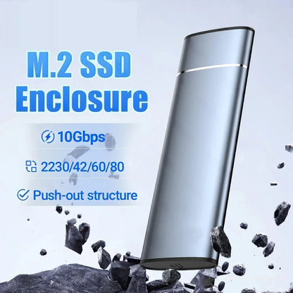 BOITIERS EXTERNE DISQUE SSD M2/NVME SATA 10Gbp Type C